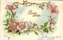 CPA Fantaisie Fleurs 