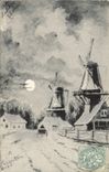 CPA Fantaisie Moulin a vent 