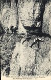 CPA Alpinisme Dauphine Ascension du Mont Aiguille le passage des meules 