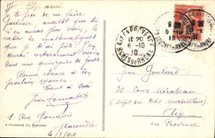 CPA Alpinisme Traversee du glacier 