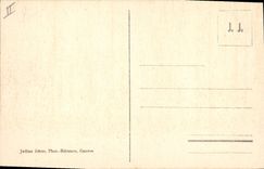 CPA Alpinisme Chamonix Ascension perilleuse Passage d'une crevasse au Mont Blanc 