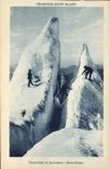CPA Alpinisme Chamonix Mont Blanc Pyramides et crevasses Mont Blanc 