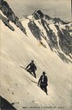 Vintage Postcard Alpinism Rise of Parrachee