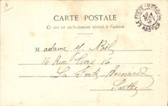 CPA Fantaisie Langage des Fleurs Fleur d'oranger Femme 