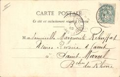 CPA Fantaisie Langage des Fleurs Mimosa Femme 