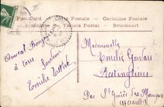 CPA Fantaisie Langage des Fleurs Marguerite Femme 