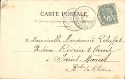 CPA Fantaisie Langage des Fleurs Campanule Femme 