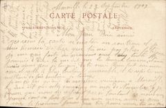 Vintage Postcard Fantaisie Language of the Flowers It likes me Femme