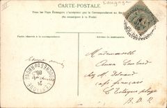 CPA Fantaisie Langage des Fleurs 