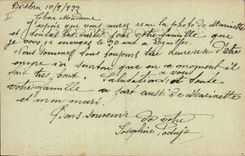 CPA Palmiers Palmier Biskra Dattier noir 