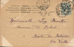 Vintage Postcard Fantasy Woman Letters Letter L Child