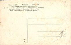 Vintage Postcard Fantasy Woman Letters Letter M