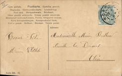 Vintage Postcard Fantasy Woman Letters Letter Mr. Marie First name