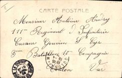 Vintage Postcard Fantasy Woman Letters Letter NR