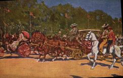 CPA Corrida Course de taureaux Bertuchi 