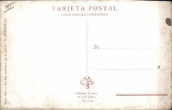 CPA Corrida Course de taureaux Bertuchi 