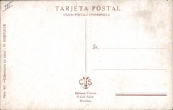 CPA Corrida Course de taureaux Bertuchi 