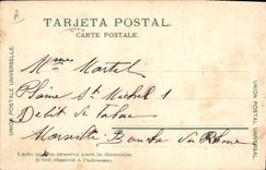 CPA Corrida Course de taureaux Suerte a la Alimon 