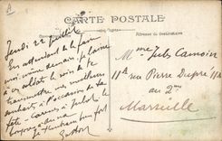 CPA Militaria La mitrailleuse 