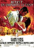 CPA Cinema Autant en emporte le vent Clark Gable Vivien Leigh Leslie Howard Olivia de Havilland