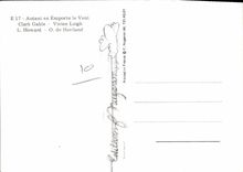 Vintage Postcard Cinema Gone With The Wind Margaret Mitchell Clark Gable Vivien Leigh Leslie Howard Olivia de Havilland