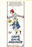CPA Cinema Liberte Egalite Choucroute Jean Yanne