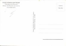 Vintage Postcard Cinema Vigneux on the Seine Residence of Reopen Old people's home of the cinema and the spectacle