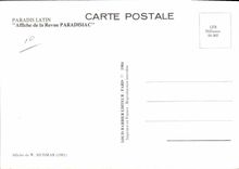 Vintage Postcard Cinema Latin Paradise Jean and Hubert Kriegel