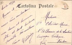 CPA Fantaisie Fleurs sechees 