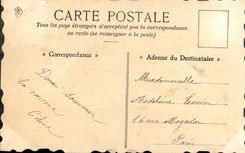 CPA Fantaisie Fleurs Hirondelle 