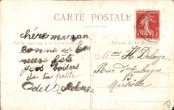 CPA Fantaisie Fleurs Enfant 