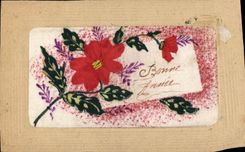 CPA Fantaisie Fleurs 