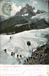 Vintage Postcard Alpinisme Glacier of Let us work the cave and South switches