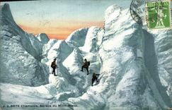 CPA Alpinisme Chamonix Seracs du Mont Blanc 