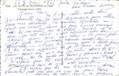 CPA Alpinisme Les Alpes de Provence en hiver Passage d'une crete 