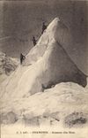 CPA Alpinisme Chamonix Ascension d'un serac