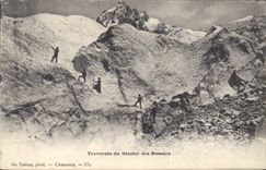 CPA Alpinisme Traversee du Glacier des Bossons 