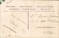 Vintage Postcard Fantasy Flowers Language of the Marguerite