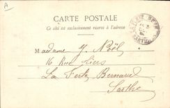 Vintage Postcard Fantasy the language of the Flowers Geranium