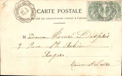 Vintage Postcard Fantasy the language of the Flowers Hawthorn