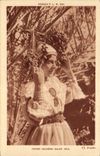 Vintage Postcard Palm trees indigenous Palm tree Woman Ouled Nail