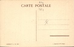 Vintage Postcard Palm trees indigenous Palm tree Woman Ouled Nail