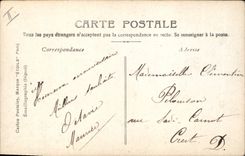 Vintage Postcard Fantasy Woman Letters Letter Q Child