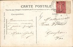 Vintage Postcard Fantasy Children Letters Letter R