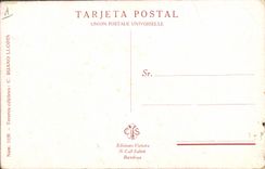 Postal Corrida Corrida de toros el por en lo alto Saleri