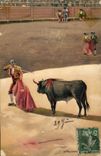 CPA Corrida Course de taureaux 