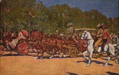 CPA Corrida Course de taureaux Bertuchi 