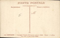 Vintage Postcard Militaria Dubail