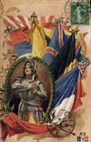 CPA Militaria Jeanne d'Arc