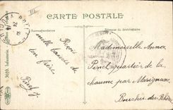 CPA Militaria Section a l'exercice